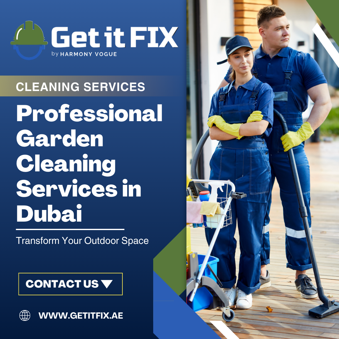 Professional Garden Cleaning Services in Dubai