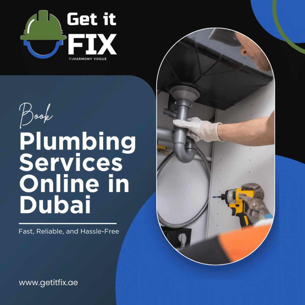 Book Plumbing Services Online in Dubai